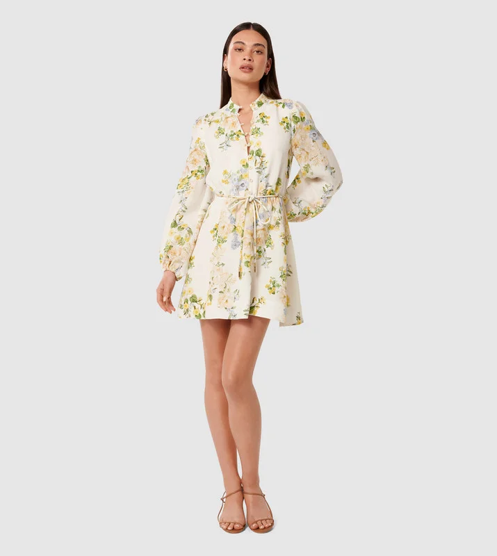 ANNALISE Floral Printed Mini Dress